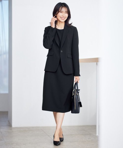 【セットアップ対応】トリアセダブルジョーゼット テーラード ジャケット 品番 パンツ ワンピース