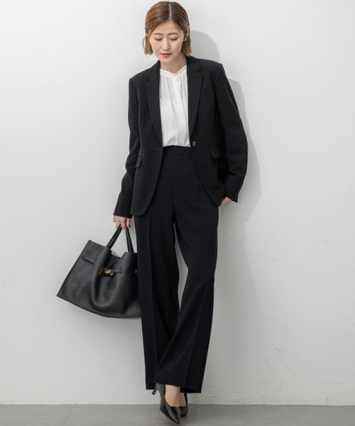 【セットアップ対応】トリアセダブルジョーゼット テーラード ジャケット 品番 パンツ ワンピース Q2022445489(15444円)