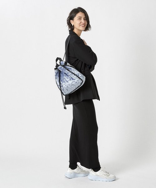 LeSportsac(LeSportsac)/CINCH BACKPACKベロアブルー/img08