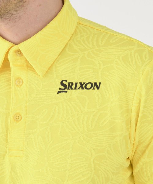 SRIXON(スリクソン)/【Web限定】モンステラパターンジャガードシャツ/img03