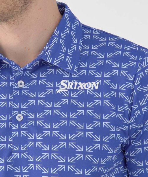 SRIXON(スリクソン)/【松山英樹プロ バレロテキサスオープン着用】UJパターンプリントシャツ/img03