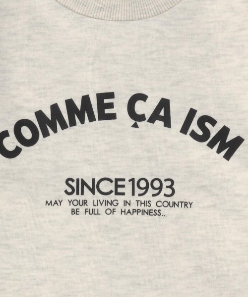 COMME CA ISM KIDS(コムサイズム（キッズ）)/ベーシックロゴ　トレーナー/img03