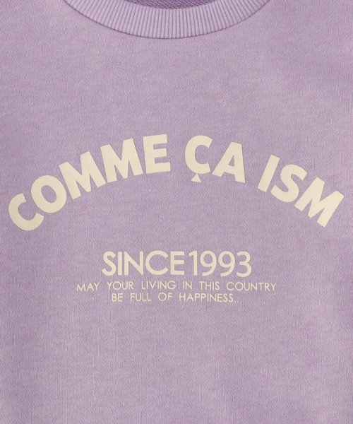 COMME CA ISM KIDS(コムサイズム（キッズ）)/ベーシックロゴ　トレーナー/img07