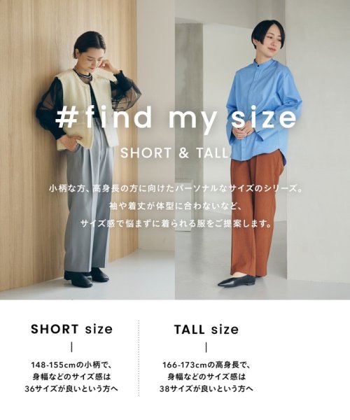 green label relaxing(グリーンレーベルリラクシング)/［size SHORTあり］パウドレ ペプラム ブラウス －ウォッシャブル・ストレッチ・防シワ－ ◇No02◇/img31