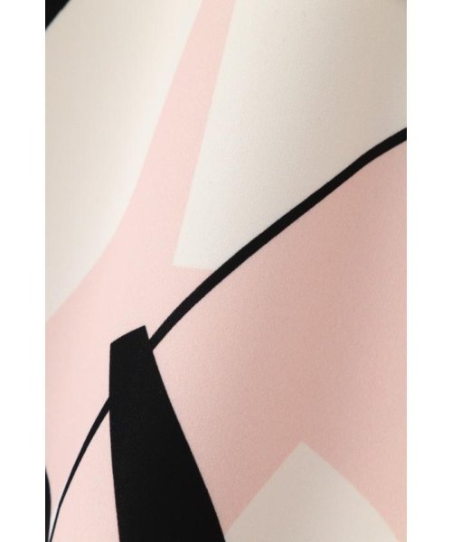 ◆ジオメトリックアートプリントスカート 