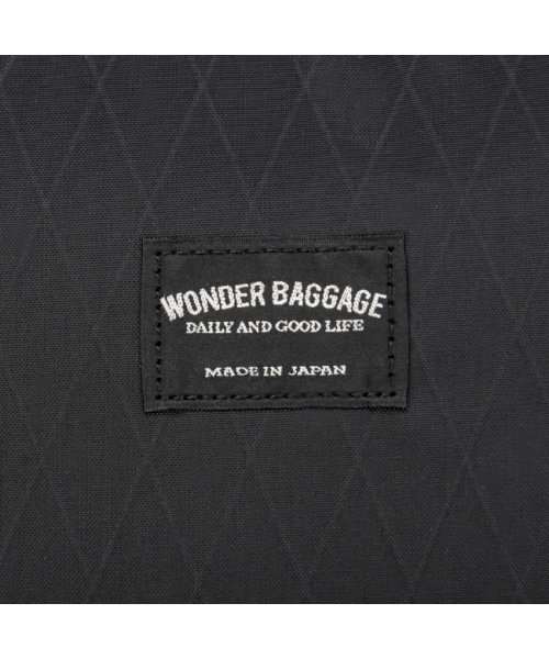 WONDER BAGGAGE(ワンダーバゲージ)/ワンダーバゲージ リュック  デイパック バックパック A4 PC収納 軽量 撥水 防水 日本製 WONDER BAGGAGE X－PAC WB－G－033/img16