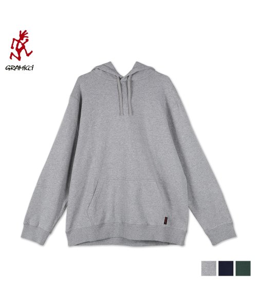 GRAMICCI(グラミチ)/グラミチ GRAMICCI パーカー プルオーバー スウェット クラシック フーディー メンズ CLASSIC HOODED SWEATSHIRT グレー ネイ/img01