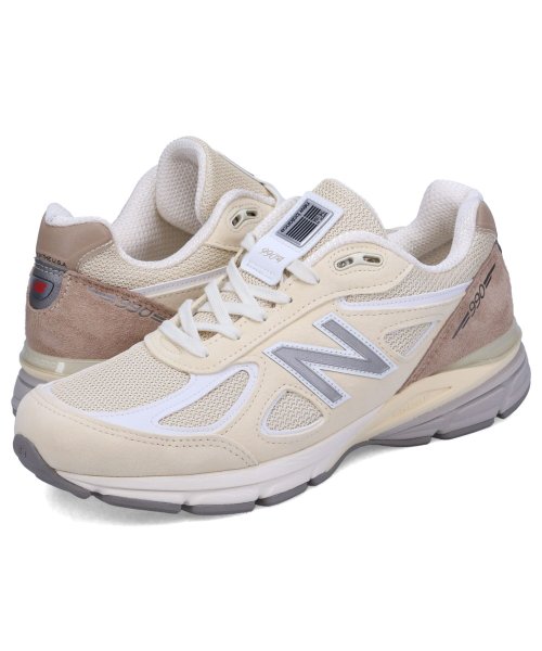 ニューバランス new balance 990 スニーカー メンズ Dワイズ MADE IN USA ベージュ U990TE4 ニューバランス balance