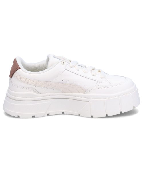 PUMA(プーマ)/PUMA プーマ スニーカー メイズ スタック ソフト ウィメンズ レディース 厚底 MAYZE STACK SOFT WMNS ホワイト 白 391083－0/img01