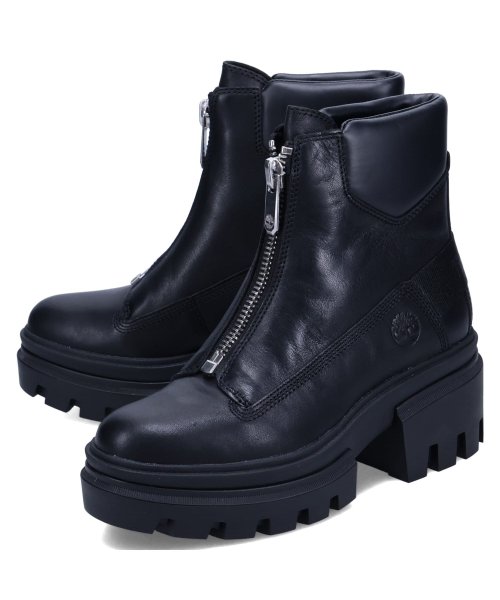 Timberland(ティンバーランド)/ティンバーランド Timberland ブーツ エヴァーリー フロントジップ レディース 厚底 EVERLEIGH FRONT ZIP BOOT ブラック 黒 /img06