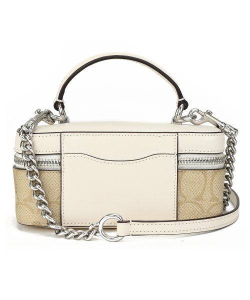 新品】COACH 画期的 コーチトレイン ケース クロスボディ シグネチャー 