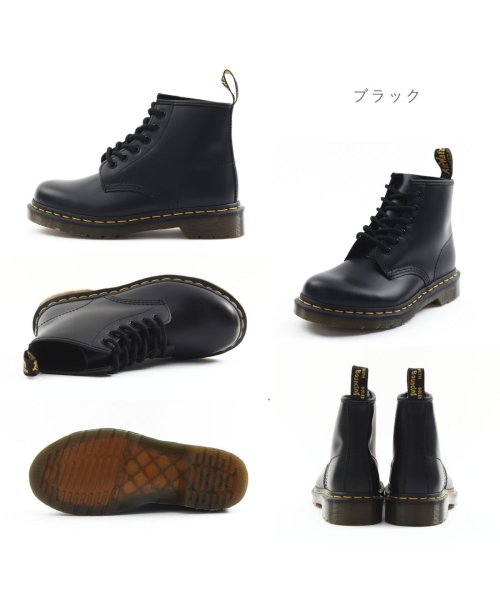 DR.MARTENS(ドクターマーチン)/ドクターマーチン Dr.Martens レディース シューズ 6 ホール レザー イエローステッチ 定番 HI－DM26230001/img03