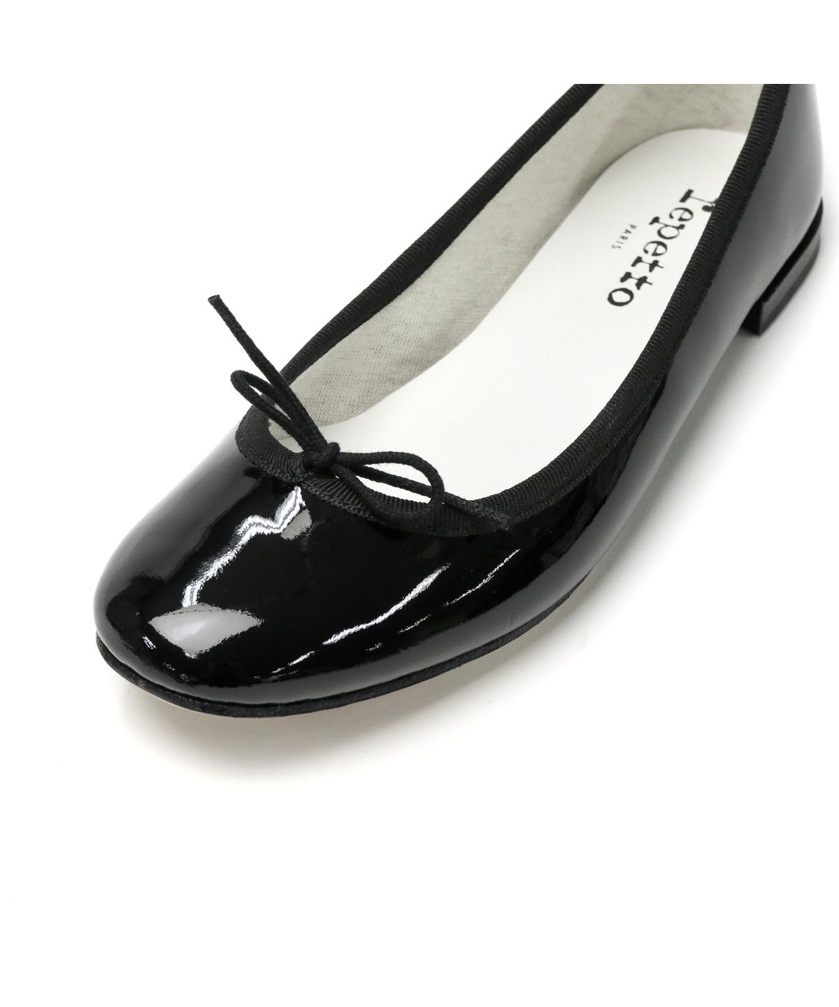 美品Repetto バレエシューズNOIR(黒) レペット シューズ レディース フラットシューズ 本革 黒 Repetto