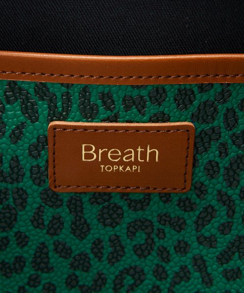 TOPKAPI BREATH(トプカピブレス)/【Breath TOPKAPI】SCOTCH GRAIN スコッチグレイン ネオレザー A4トートバッグ レオパード/img12