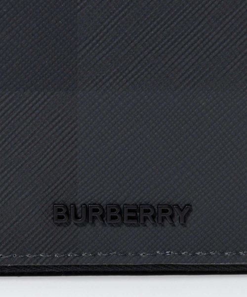 BURBERRY(バーバリー)/バーバリー BURBERRY 8070254 長財布 MS LG ZIG BRT メンズ 財布 チェック＆レザー ラウンドジップウォレット ジップアラウンド プ/img04