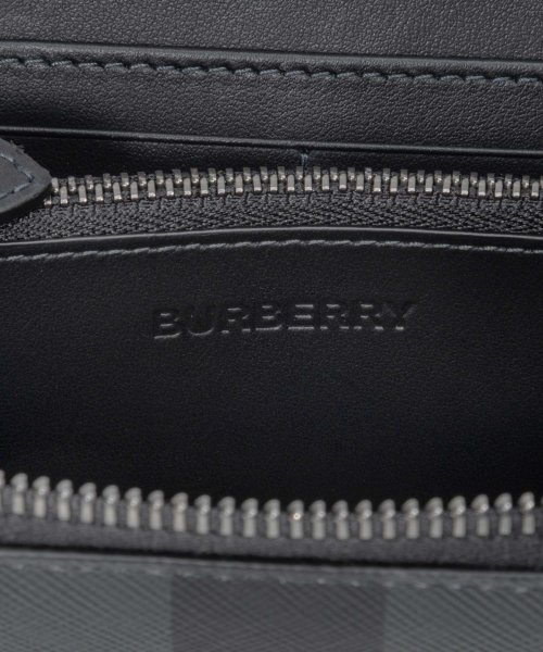 BURBERRY(バーバリー)/バーバリー BURBERRY 8070254 長財布 MS LG ZIG BRT メンズ 財布 チェック＆レザー ラウンドジップウォレット ジップアラウンド プ/img08