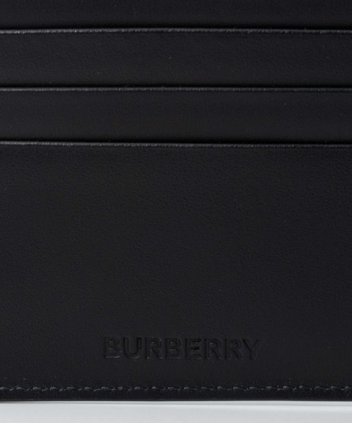 BURBERRY(バーバリー)/バーバリー BURBERRY 8070201 二つ折り財布 MS CC BILL COIN BRT メンズ 財布 チェック＆レザー バイフォールド コインウォレ/img06