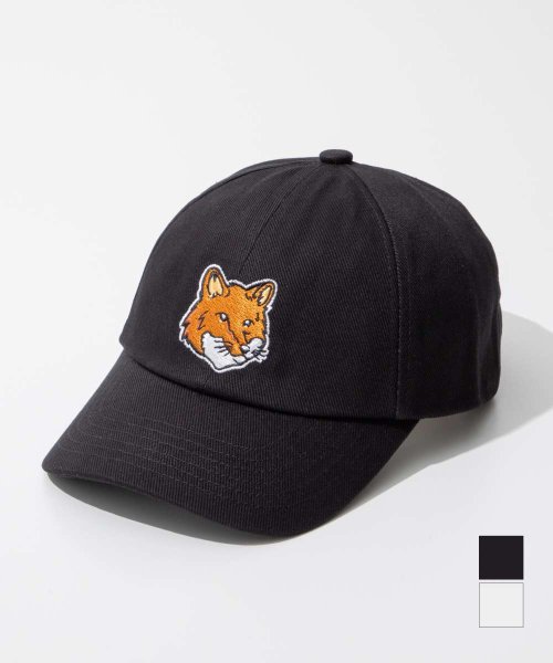 MAISON KITSUNE(メゾンキツネ)/メゾンキツネ MAISON KITSUNE LM06103WW0087 キャップ LARGE FOX HEAD EMBROIDERY 6P CAP メンズ 帽子/img01