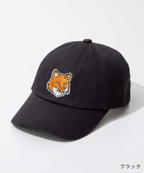 MAISON KITSUNE(メゾンキツネ)/メゾンキツネ MAISON KITSUNE LM06103WW0087 キャップ LARGE FOX HEAD EMBROIDERY 6P CAP メンズ 帽子/img03