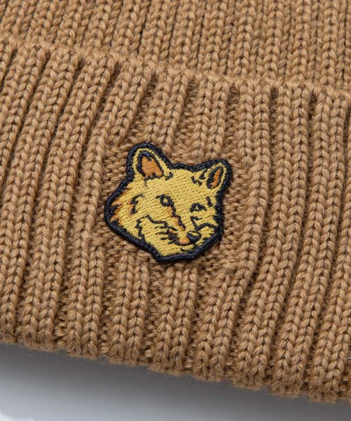 MAISON KITSUNE(メゾンキツネ)/メゾンキツネ MAISON KITSUNE LM06111KT1022 ビーニー FOX HEAD PATCH RIBBED BEANIE メンズ 帽子 フォッ/img10