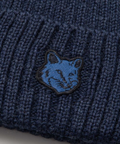 MAISON KITSUNE(メゾンキツネ)/メゾンキツネ MAISON KITSUNE LM06111KT1022 ビーニー FOX HEAD PATCH RIBBED BEANIE メンズ 帽子 フォッ/img11