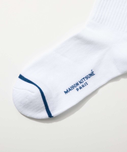 MAISON KITSUNE(メゾンキツネ)/メゾンキツネ MAISON KITSUNE LW06404KT0010 靴下 FOX HEAD PATCH SPORTY SOCKS メンズ フォックスヘッド /img04