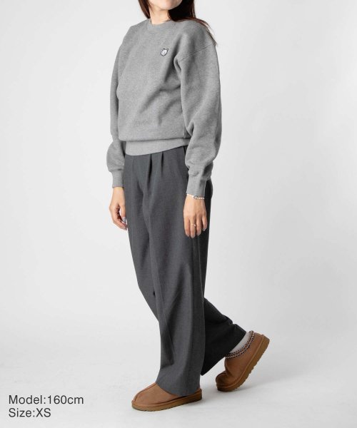 メゾンキツネ MAISON KITSUNE LW00303KM0307 スウェット TONAL FOX HEAD PATCH COMFORT SWEATSHIR 
