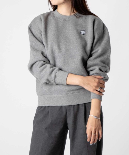 メゾンキツネ MAISON KITSUNE LW00303KM0307 スウェット TONAL FOX HEAD PATCH COMFORT SWEATSHIR 