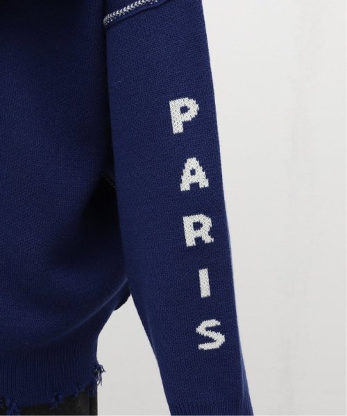 Paris Saint-Germain(Paris SaintGermain)/【Paris Saint－Germain】インターシャ クラッシュ ニット/img11