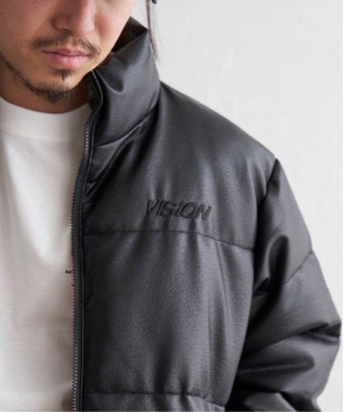 VENCE　EXCHANGE(ヴァンス　エクスチェンジ)/【ユニセックス】VISION STREET WEAR ヴィジョンストリートウェア 中綿フェイクレザーブルゾン/img34