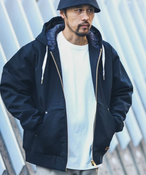 URBAN RESEARCH Sonny Label(アーバンリサーチサニーレーベル)/POLeR　DUCK CANVAS HOODED JACKET/img01