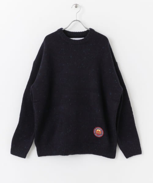 URBAN RESEARCH Sonny Label(アーバンリサーチサニーレーベル)/POLeR　MIXTWEED ELBOW PATCH KNIT/img02