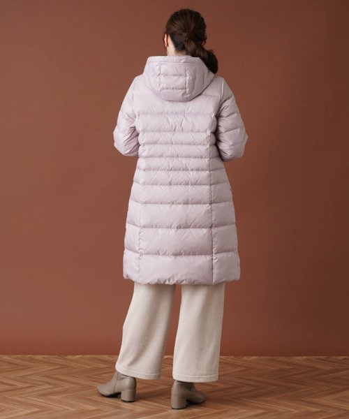 フーデッドダウンコート 