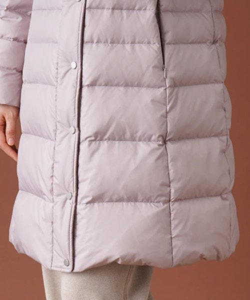 フーデッドダウンコート 