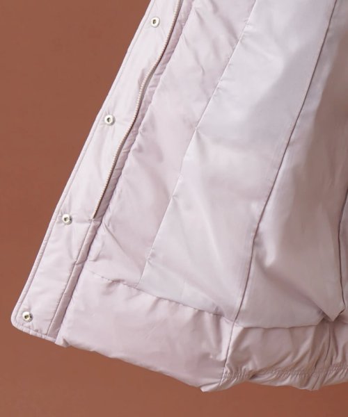 フーデッドダウンコート 