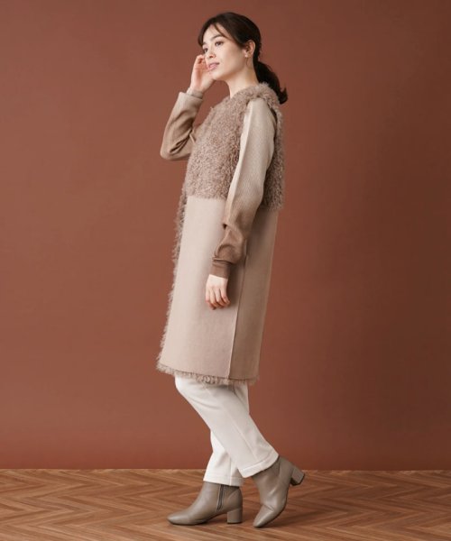 リバーシブル切替ロングジレ 