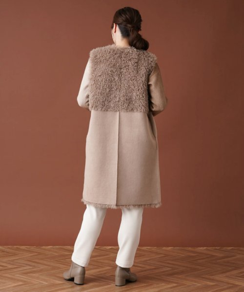 リバーシブル切替ロングジレ 