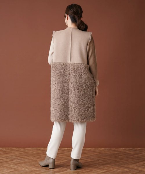 リバーシブル切替ロングジレ 