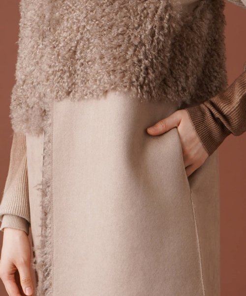 リバーシブル切替ロングジレ 