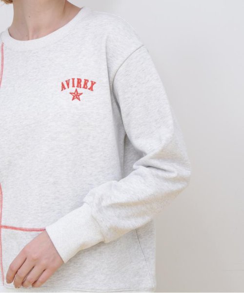 AVIREX(AVIREX)/COLOR STITCH SWEAT SHIRT/カラーステッチ スウェットシャツ/img17