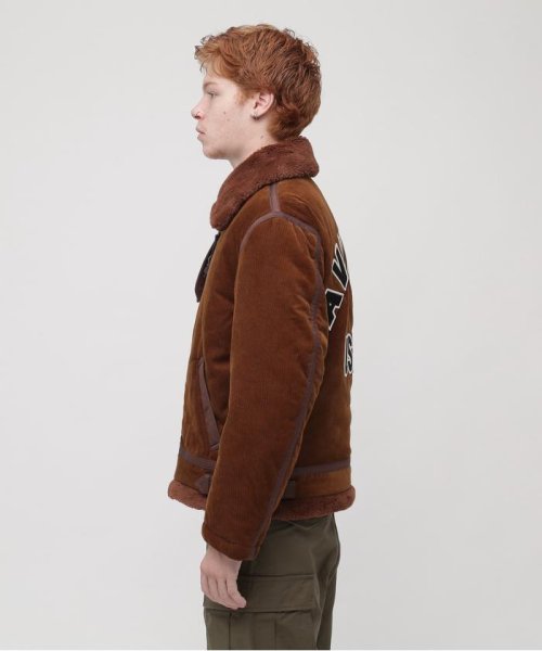 《WEB&DEPOT限定》CORDUROY B－3 JACKET / コーデュロイ B－3 ジャケット / AVIREX / アヴィレックス AVIREX WEB&DEPOT限定 CORDUROY B－3 JACKET コーデュロイ ジャケット Bust Waist Hips 178Chest 92Waist 76hips 95Shoes