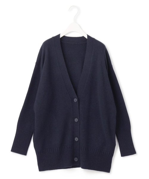 【洗える】 ソフトカシミヤミックス カーディガン 
