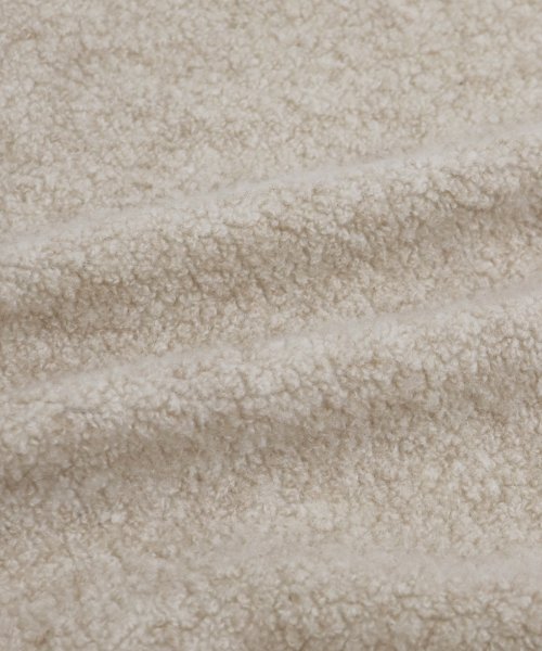 尾州アンゴラパイルフレアボアコート 