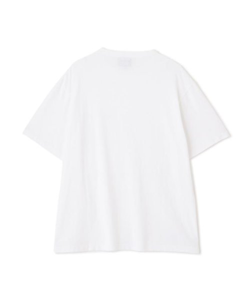 Schott(ショット)/T－SHIRT FLOWER STUDDEDLEATHER PKT/フラワースタッズ レザーポケット Tシャツ/img13