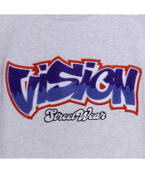 MAC HOUSE(men)(マックハウス（メンズ）)/VISION STREET WEAR ヴィジョンストリートウェア タギングサガラ刺繍トレーナー 3905049－EC/img08