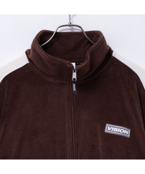 MAC HOUSE(men)(マックハウス（メンズ）)/VISION STREET WEAR ヴィジョンストリートウェア ベロアトラックジャケット 3705013－EC/img06