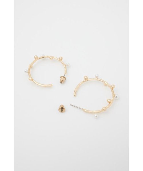 moussy(マウジー)/GRAINS HOOP EARRINGS/img03