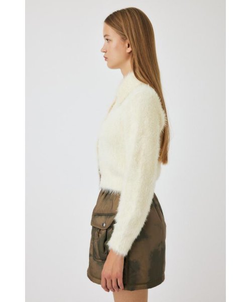 moussy(マウジー)/FEATHER YARN KNIT シャツ/img03
