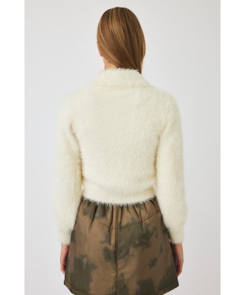 moussy(マウジー)/FEATHER YARN KNIT シャツ/img04