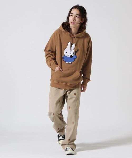 GARDEN(ガーデン)/POP TRADING COMPANY/Pop & Miffy Calling Applique Hooded Sweat/img01